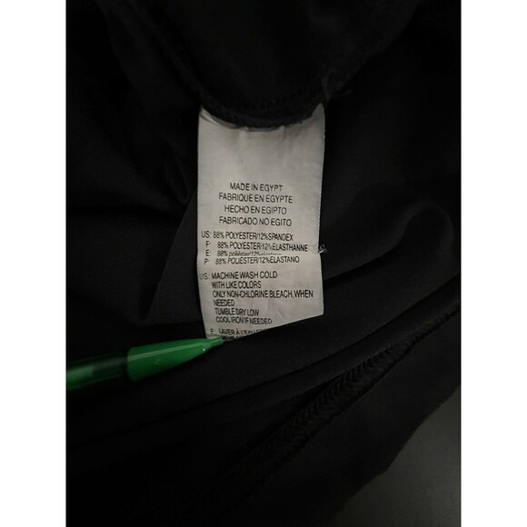 Adidas Golf Performance Polo Shirt Mens Large Black Lightweight Casual - Picture 5 of 6